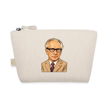 Erich Honecker Karikatur (freigestellt) - Bio-Täschchen - Natur - Vorne