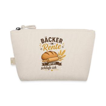 Bäcker in Rente – Brot und Weizen Ruhestand Spruch - Bio-Täschchen - Natur - Vorne