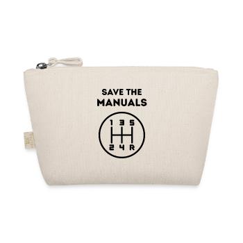 Save The Manuals - Organic Pouch - nature - Front