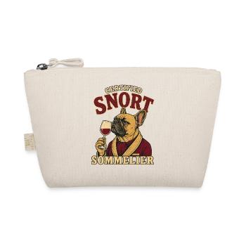 Zertifizierter Snort-Sommelier Französischer Bulldogge - Bio-Täschchen - Natur - Vorne