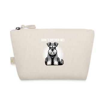 Don't Bother Me Schnauzer Riesenschnauzer  - Bio-Täschchen - Natur - Vorne