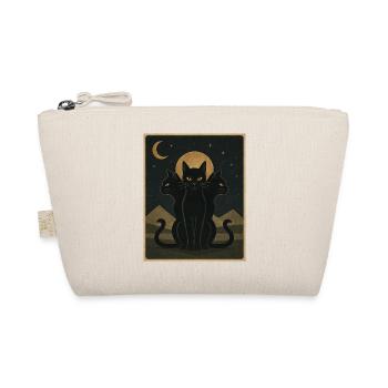 Moonbound Cats - Bio-Täschchen - Natur - Vorne