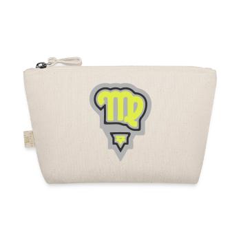 Zodiac Tribal Virgo and Earth - Organic Pouch - nature - Front