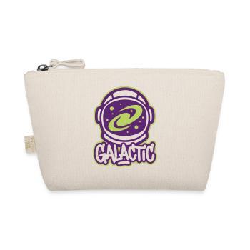 Galactic Astronaut Logo - Organic Pouch - nature - Front