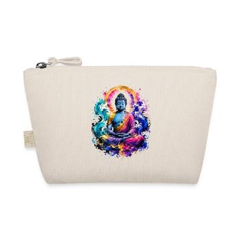Buddha Wave Meditation Art - Organic Pouch - nature - Front