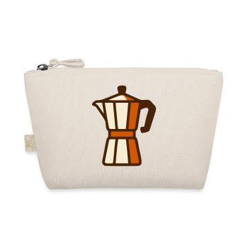 Espresso Maker Coffee Icon - Organic Pouch - nature - Front