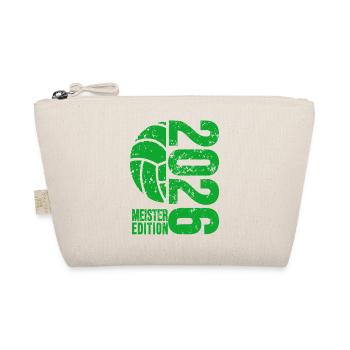 Volleyball Master Shirt 2026, Green , Bottle - Organic Pouch - nature - Front