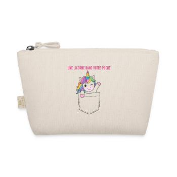 Une licorne dans votre poche - Trousse biologique - nature - Devant
