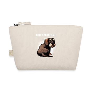 Don't Bother Me Wire-haired Dachshund Dachshund Dachshund Holder - Organic Pouch - nature - Front