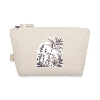 Lavender study in the foliage - Organic Pouch - nature - Front