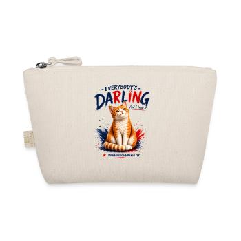 Everybody’s Darling  Charmante Katze mit Charakter - Bio-Täschchen - Natur - Vorne