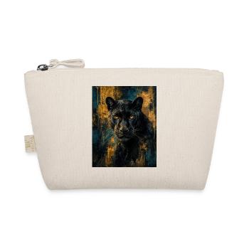 Panthère noire dorée - Trousse biologique - nature - Devant