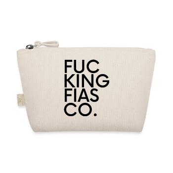Fucking Fiasco – Typography Saying - Organic Pouch - nature - Front
