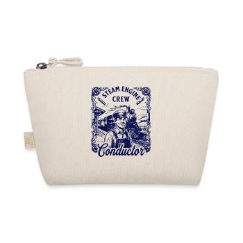 Motif de locomotive à vapeur nostalgique - Trousse biologique - nature - Devant