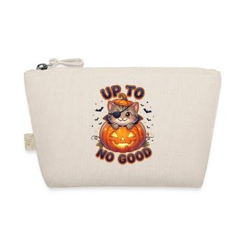 Up To No Good Halloween Cat - Bio-Täschchen - Natur - Vorne