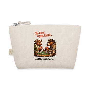 Bull & Bear Poker: The Trend Is Your Friend - Organic Pouch - nature - Front