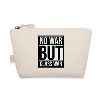 No war but class war Klassenkrieg Spruch Logo Text - Bio-Täschchen - Natur - Vorne