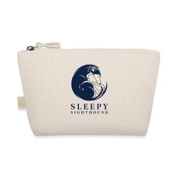 Sleepy Sighthound Greyhound Rettungshemd - Bio-Täschchen - Natur - Vorne