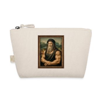 Muskulöser Da Vinci - Bio-Täschchen - Natur - Vorne