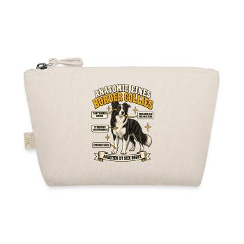 Anatomie eines Border Collies - Bio-Täschchen - Natur - Vorne