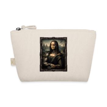 Mechanische Mona Lisa - Bio-Täschchen - Natur - Vorne