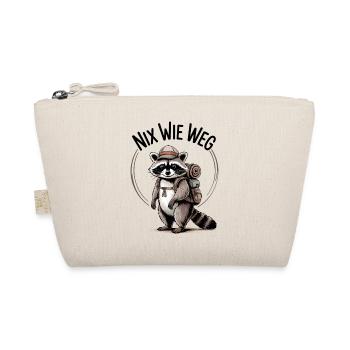 Outdoor Waschbär - Bio-Täschchen - Natur - Vorne