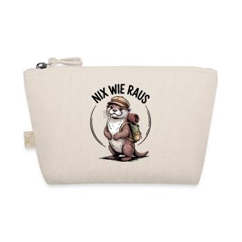 Outdoor Otter - Bio-Täschchen - Natur - Vorne