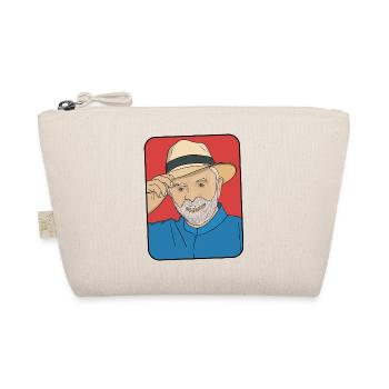 Lula da Silva Pop Art – Brasilianischer Präsident - Bio-Täschchen - Natur - Vorne