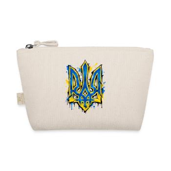 Ukraine - Coat of Arms - Wappen - Kiew - Bio-Täschchen - Natur - Vorne