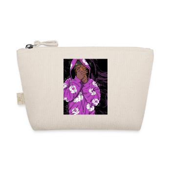 Purple Cloud Hoodie Hush - Bio-Täschchen - Natur - Vorne