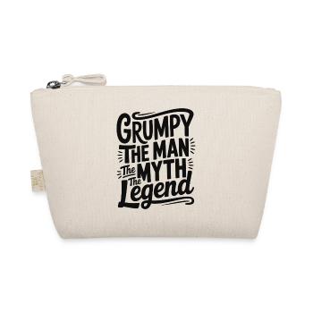 Grumpy der Mann, der Mythos, die Legende - Bio-Täschchen - Natur - Vorne