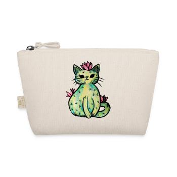 Pastell-Blumenkatzen-Skizze - Bio-Täschchen - Natur - Vorne