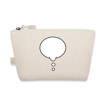 Denkblase Design - Bio-Täschchen - Natur - Vorne