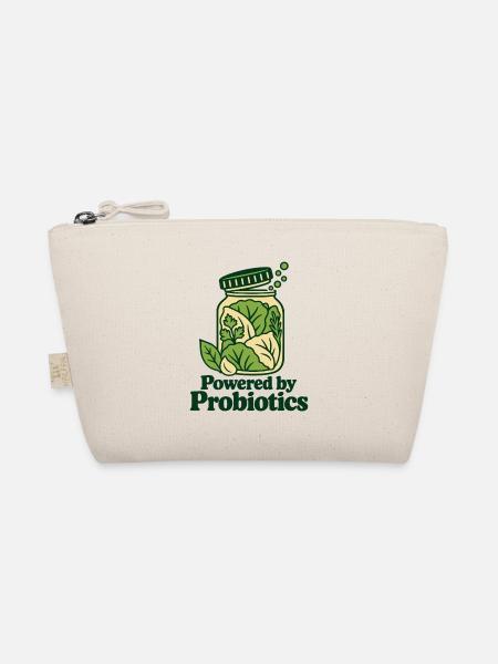 Angetrieben von Probiotika – Fermentierter Lebensmittelliebhaber - Bio-Täschchen - Natur