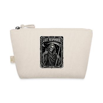 Grim Reaper Last Responder Tarot Card Okult Skelet - Bio-Täschchen - Natur - Vorne