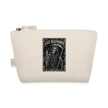 Grim Reaper Last Responder Tarot Card Okult Skelet - Bio-Täschchen - Natur - Vorne