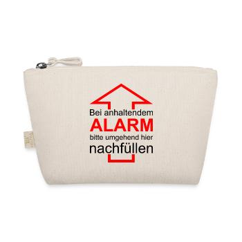 Bitte nachfüllen! - Bio-Täschchen - Natur - Vorne