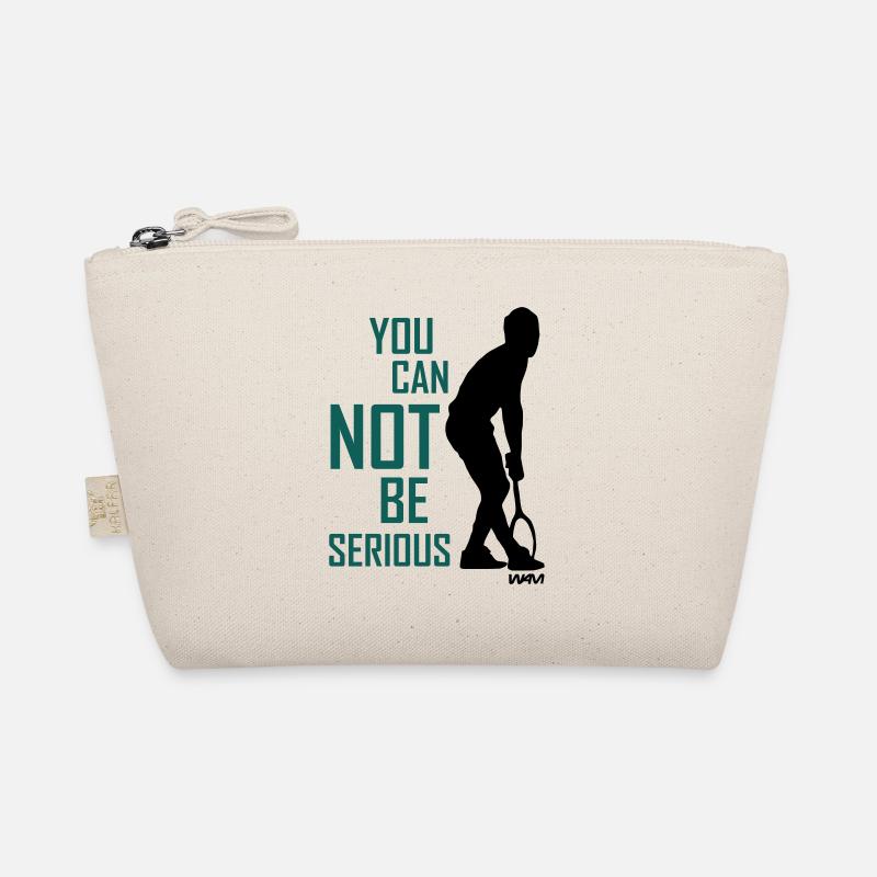 JOHN MC ENROE YOU CANNOT BE SERIOUS - Bio-Täschchen - Natur