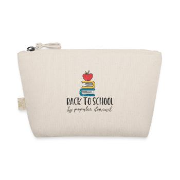 ZÜRUCK TO SCHOOL DAY ENROLLMENT BOOK SAYING - Trousse biologique - nature - Devant