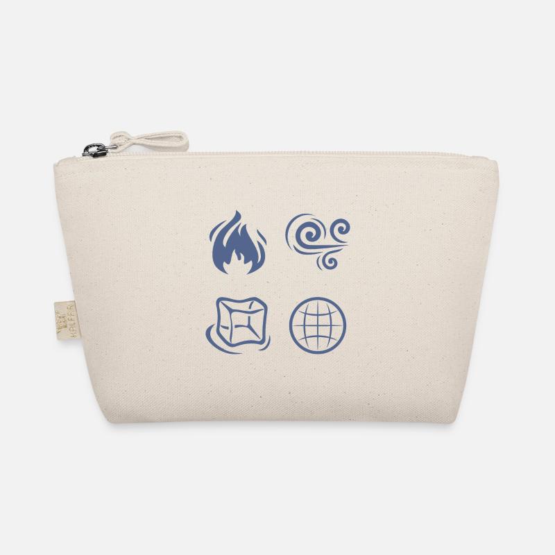 Wind, fire, earth and water Organic Pouch