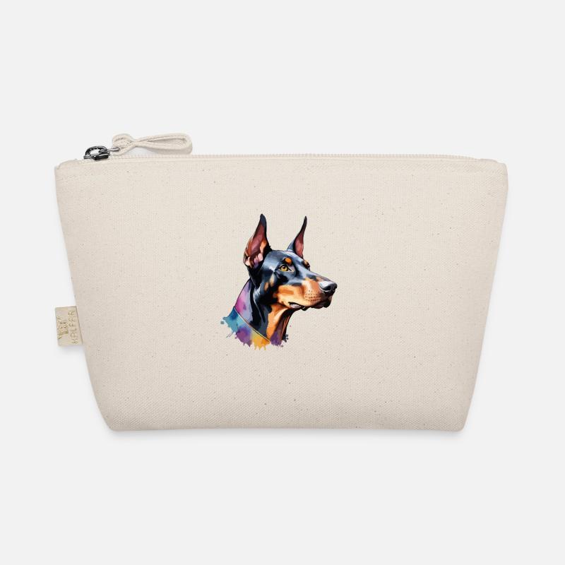 Dobermann Chien Cool Coloré Grand Trousse biologique