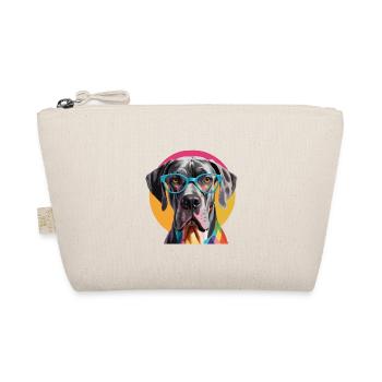 Dogue Allemand Chien Dogue Allemand Lunettes Colorées - Trousse biologique - nature - Devant