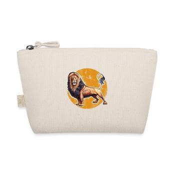 Lion t-shirt. Animal motif. - Organic Pouch - nature - Front