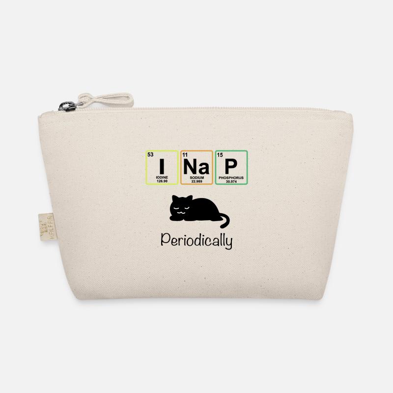 I Nap Periodically - Funny Science Cat Katze - Bio-Täschchen - Natur