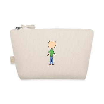 Man Symbol Human - Organic Pouch - nature - Front