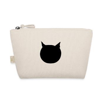 Dessin animé d’icône d’animal de tête de chat - Trousse biologique - nature - Devant