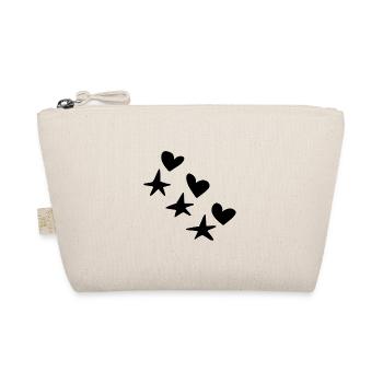 Icône de motif d’étoiles de coeurs - Trousse biologique - nature - Devant