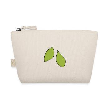 Icône de feuille à deux feuilles - Trousse biologique - nature - Devant