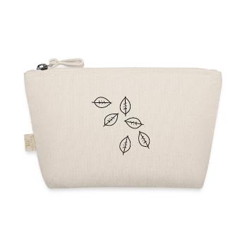 leaf pattern leaves icon shape nature - Organic Pouch - nature - Front
