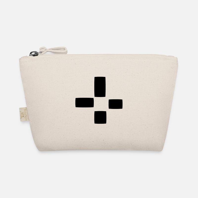 Square Pattern Four Shapes Shape Organic Pouch